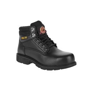 Brahma Men’s Wide Width Gus 6 Black Steel Toe Boot